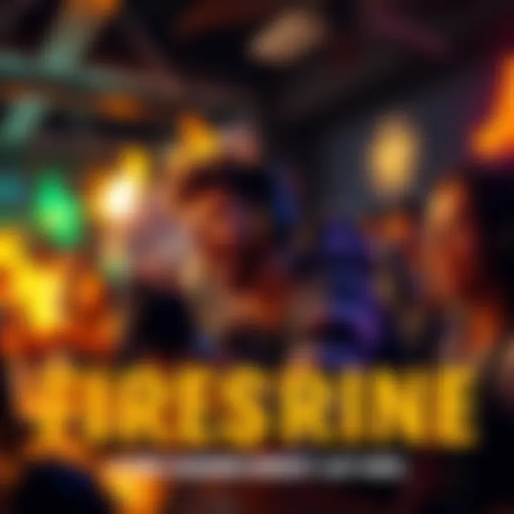 Satisfying Firestrike Moment A player celebrating a successful firestrike in a competitive gaming environment, with their girlfriend cheering in the background.