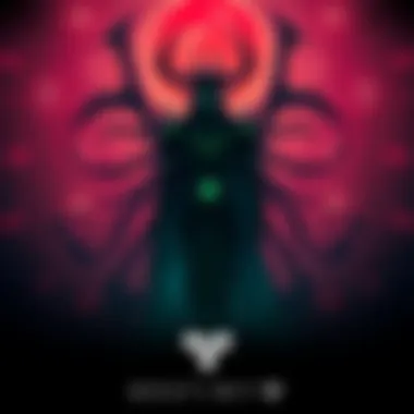 Savathun, the cunning character from Destiny 2, standing in a dark, mystical setting with glowing symbols around her, reflecting the game's complexities.