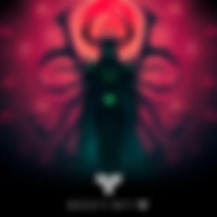 Savathun, the cunning character from Destiny 2, standing in a dark, mystical setting with glowing symbols around her, reflecting the game's complexities.