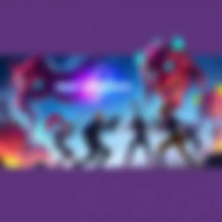 A group of players collaborating to defend against monsters in Save The World, showcasing teamwork and strategy in a vibrant game environment.