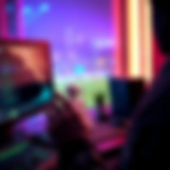 A person saves a replay file on a computer before uploading it to a platform.