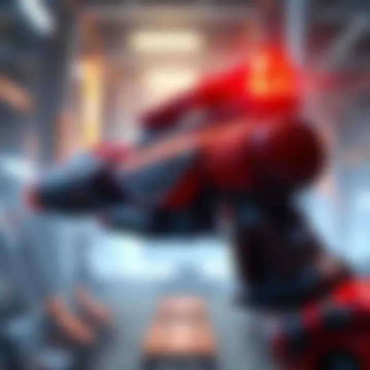 The Scarab Gun displayed in a Halo 3 mod environment, featuring vibrant graphics and gameplay action.
