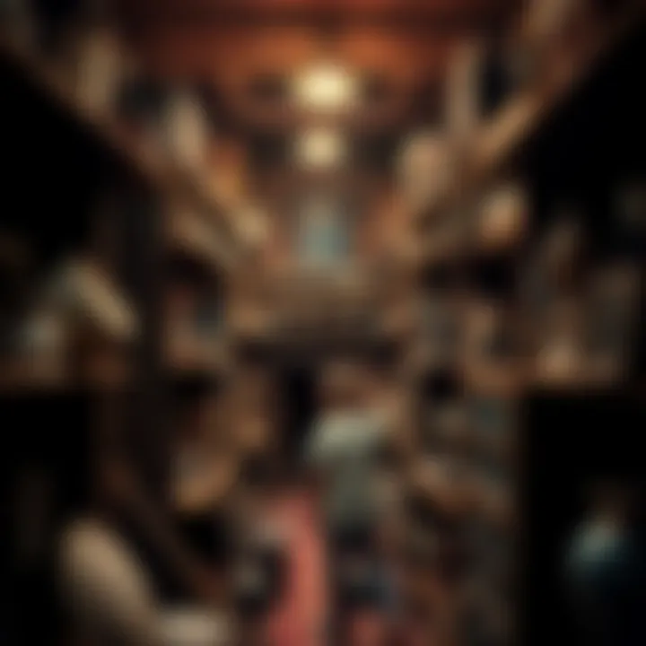 A person exploring an old attic filled with antiques and hidden items, looking for interesting finds