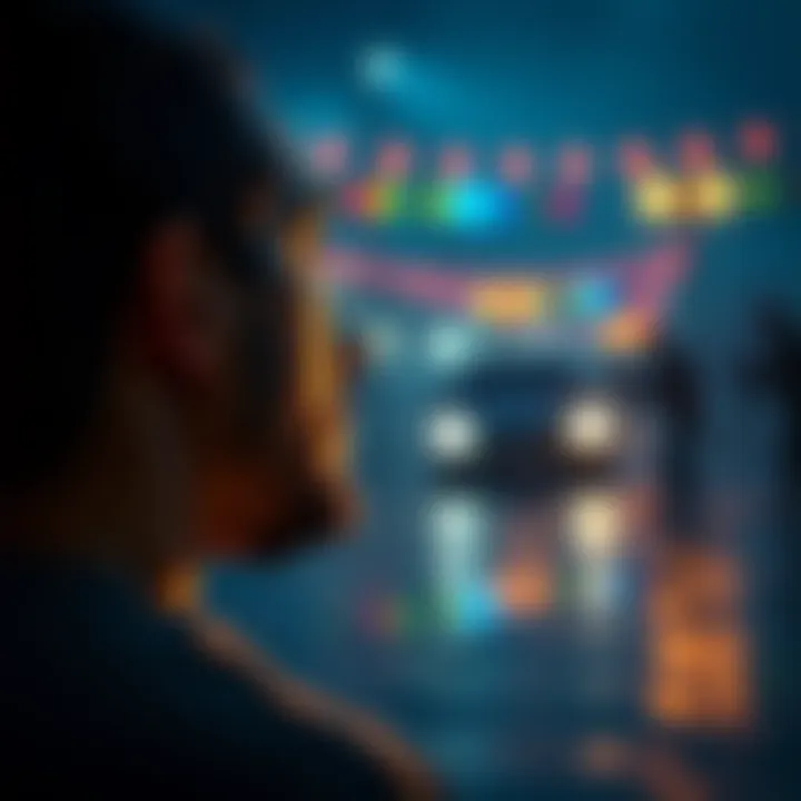 Scene from The Promise A character reflecting emotionally as the song 'The Promise' plays in a pivotal moment of the story.