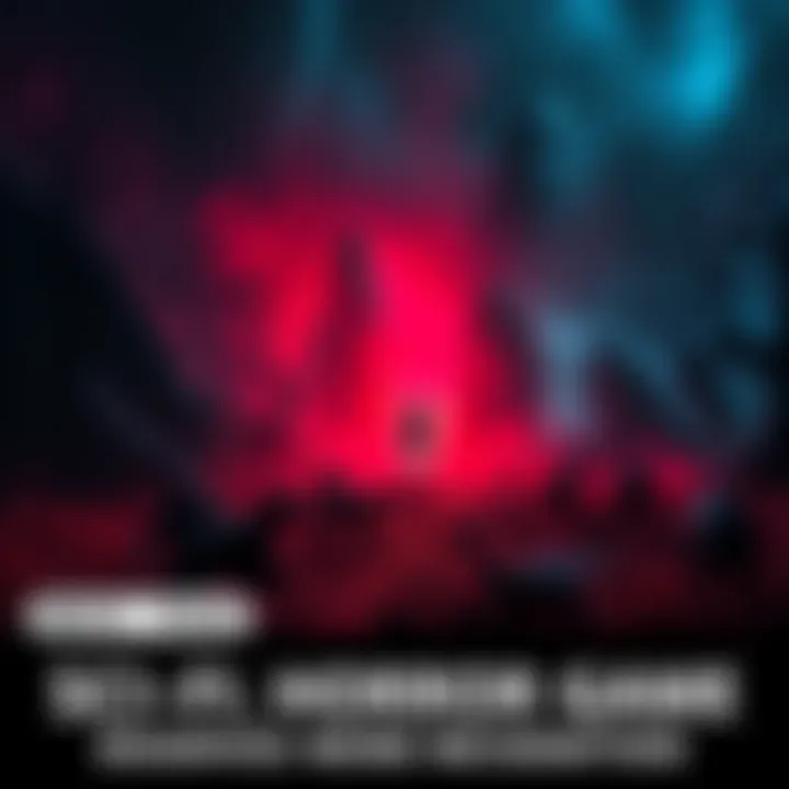 A dark, eerie landscape filled with strange creatures and atmospheric lighting, showcasing the core gameplay of an underrated sci-fi horror game.