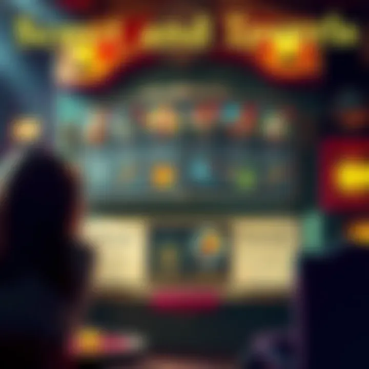 A colorful display showing the Scout and Tavern spells with game icons and character designs