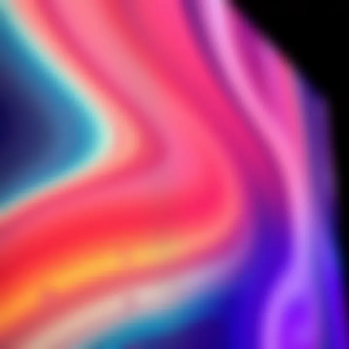 A close-up of a QD OLED screen with visible scuffs, showcasing methods to minimize their appearance.