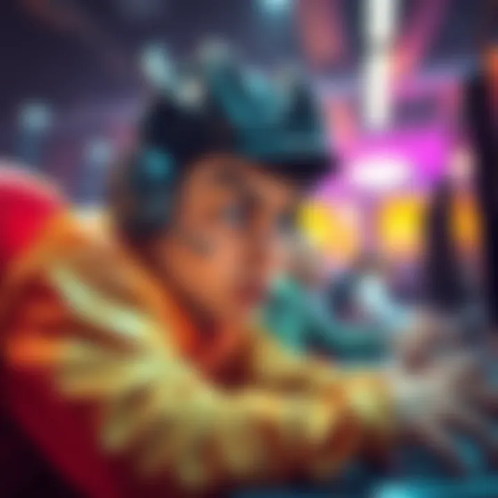 SDBarto intensely clicking during a game session after recent defeats with a focused expression.