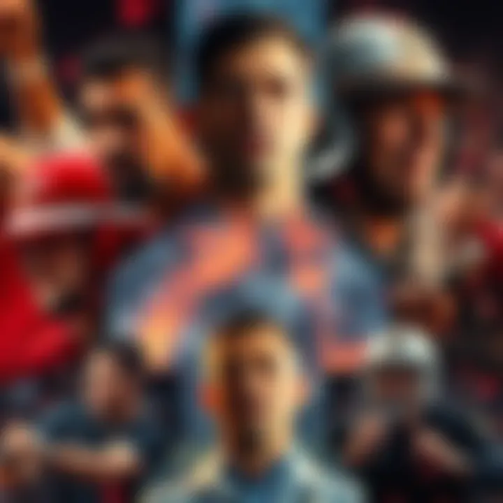 A collage of Sean Diaz's actions that sparked community discussions and controversies