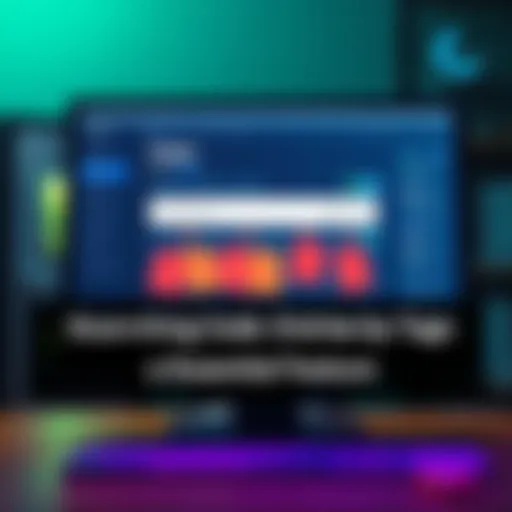 A computer screen displaying a search bar with tags for organizing codex entries.