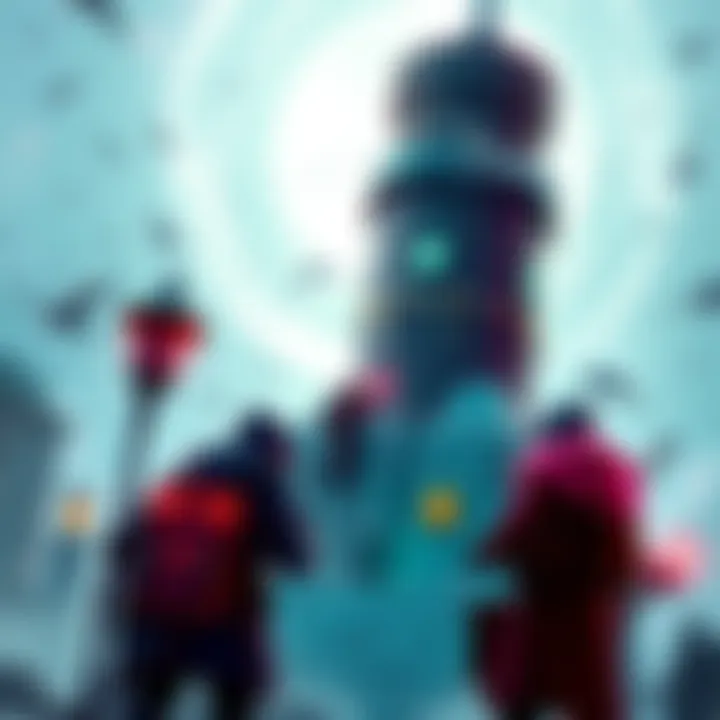 Players looking around the tower for Xur, showing their confusion as he is missing this week.