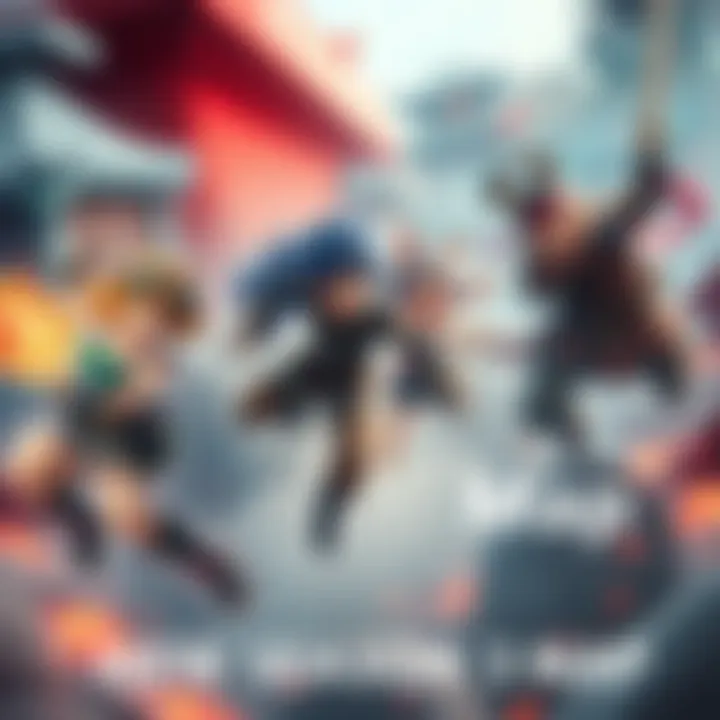 New Season 3 Map with Characters Season 3 map showing characters Rip Demon, Whiffy, Hopeful, and Shogun in action