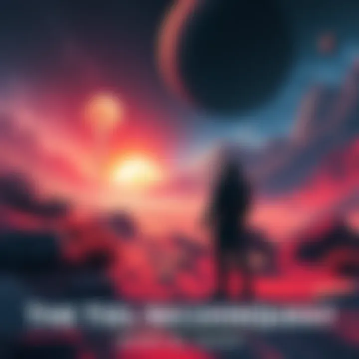 Second Dream Quest Scene A character in a futuristic landscape experiencing a moment of revelation during The Second Dream quest.