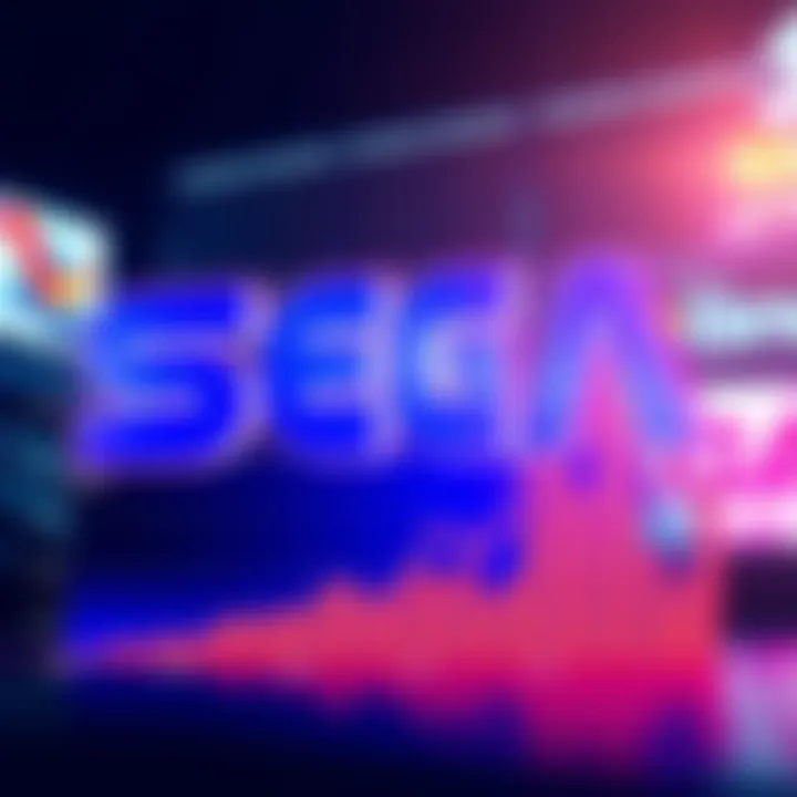 Sega's latest video games displayed with high review scores but low sales figures on a graph