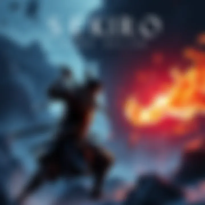 Screenshot of Sekiro gameplay showcasing action and adventure