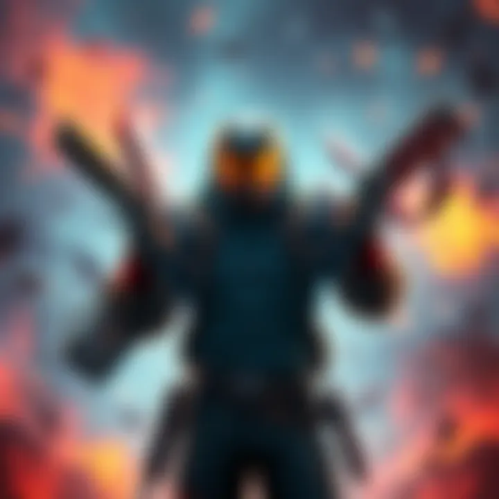 A player character holding various weapons and armor pieces, weighing options between selling and deconstructing them.