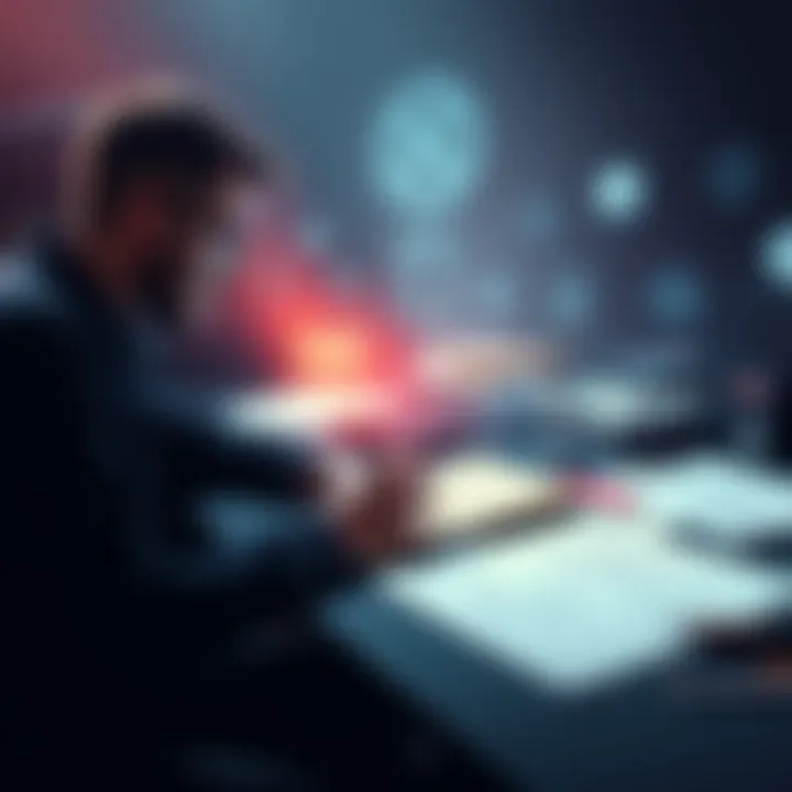 Sentibastioneer Concept A person brainstorming ideas about the Sentibastioneer concept with notes and sketches on a desk.