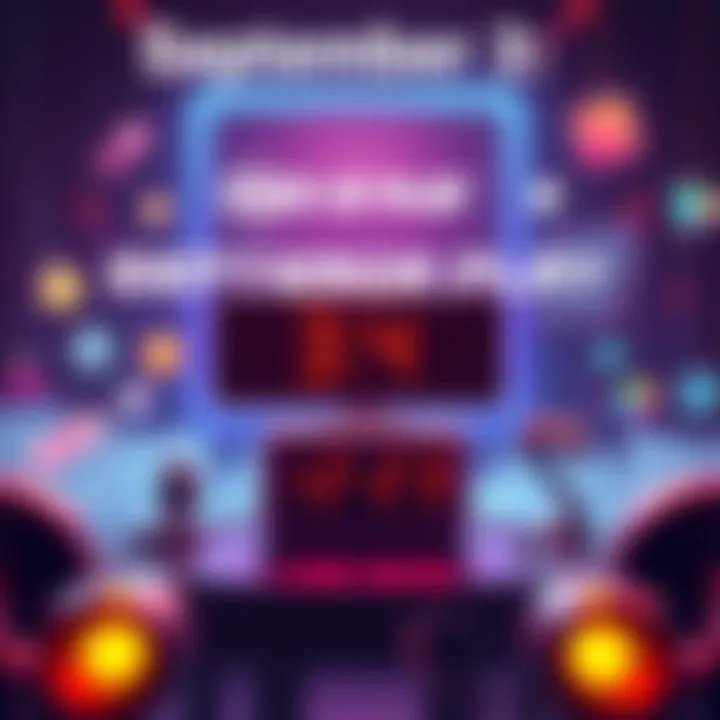 Graphic showcasing the excitement around the State of Play event on September 3, featuring gaming icons and a countdown clock.