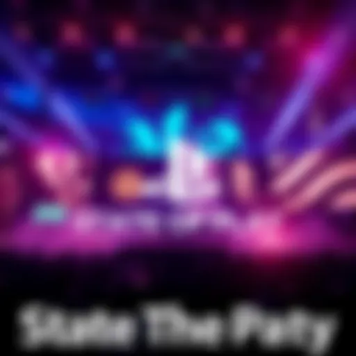 A promotional graphic featuring the PlayStation logo and hints about the upcoming September State of Play event, showcasing game announcements.
