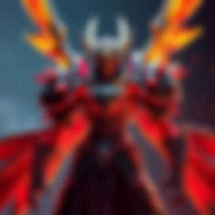 The Seregios Armor displayed on a character, highlighting its unique design and color scheme, with a nostalgic feel