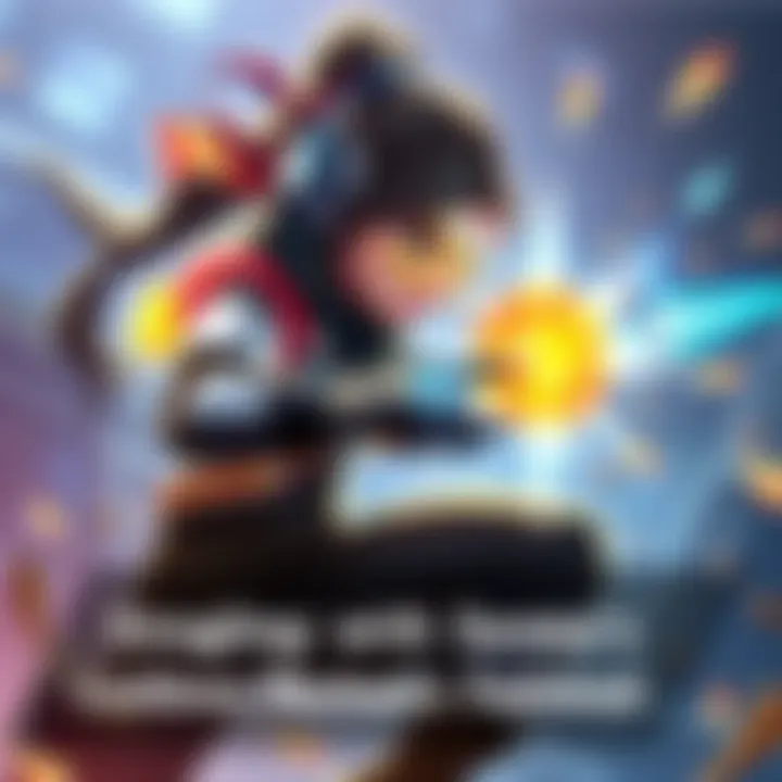 A video game character named Serena actively using her dimension skills, showcasing dynamic action and cooldown effects