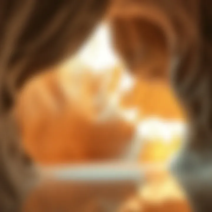 A calm cave interior with soft lighting and smooth stone walls, creating a peaceful atmosphere for reflection and solitude.