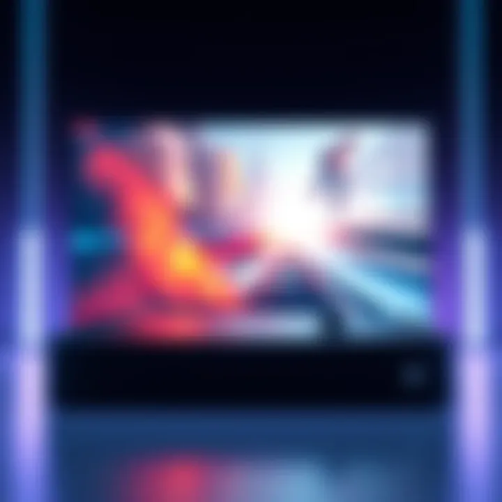 Series X Console with Download Issue A Series X gaming console showing a loading screen while downloading a game, indicating slow download speeds.