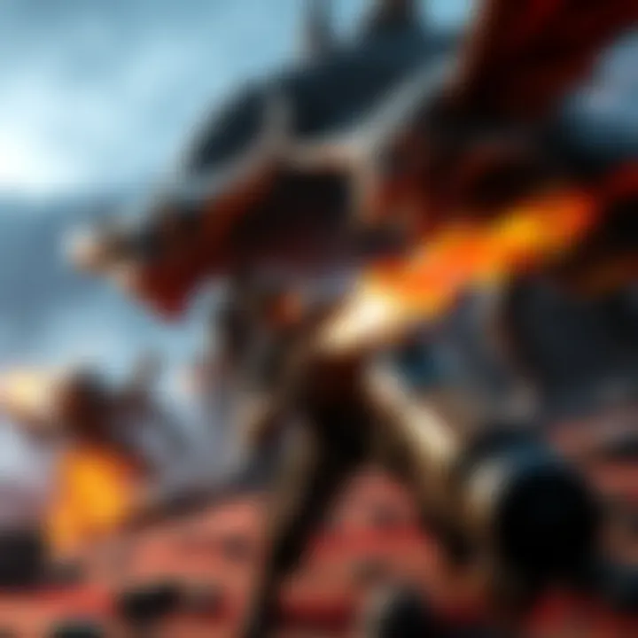 A player battles relentless monsters in Serious Sam Remastered, showcasing intense action and survival skills.