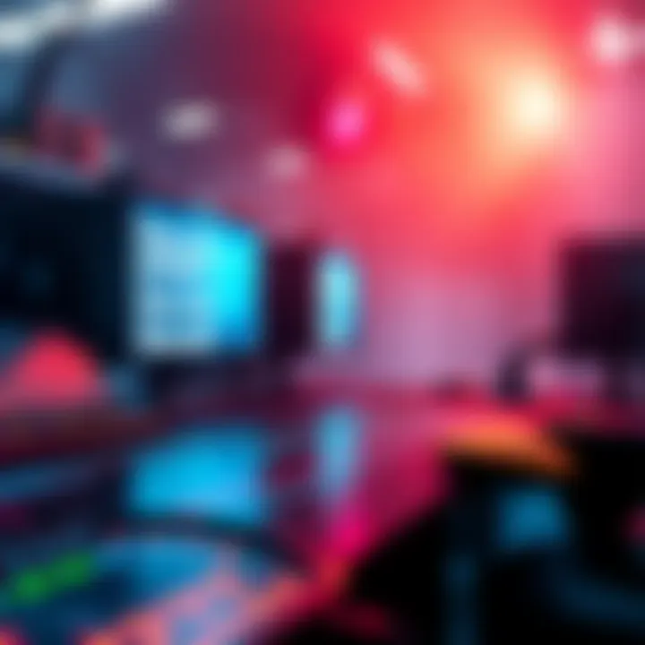 Visual representation of server performance in various game modes