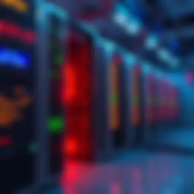 A computer server with warning lights indicating problems, representing ongoing server issues.