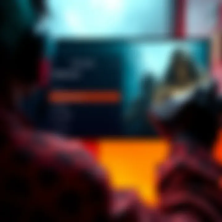 A gamer adjusting their armor settings on a screen, showing an interface with options to set armor to 5