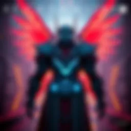 Guardian wearing the Seventh Seraph Armor in the Cosmodrome, showcasing its design and features