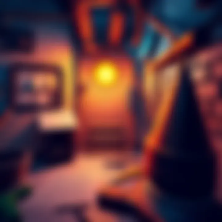 Sewer Level Design Tips A graphic showing sewer level designs with tools and sketches used by level designers