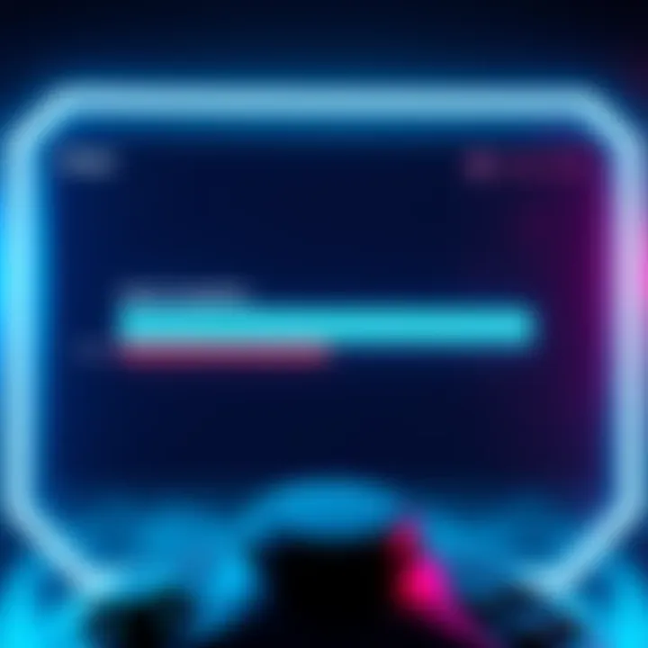 Screenshot of a video game showing a shader compilation progress bar