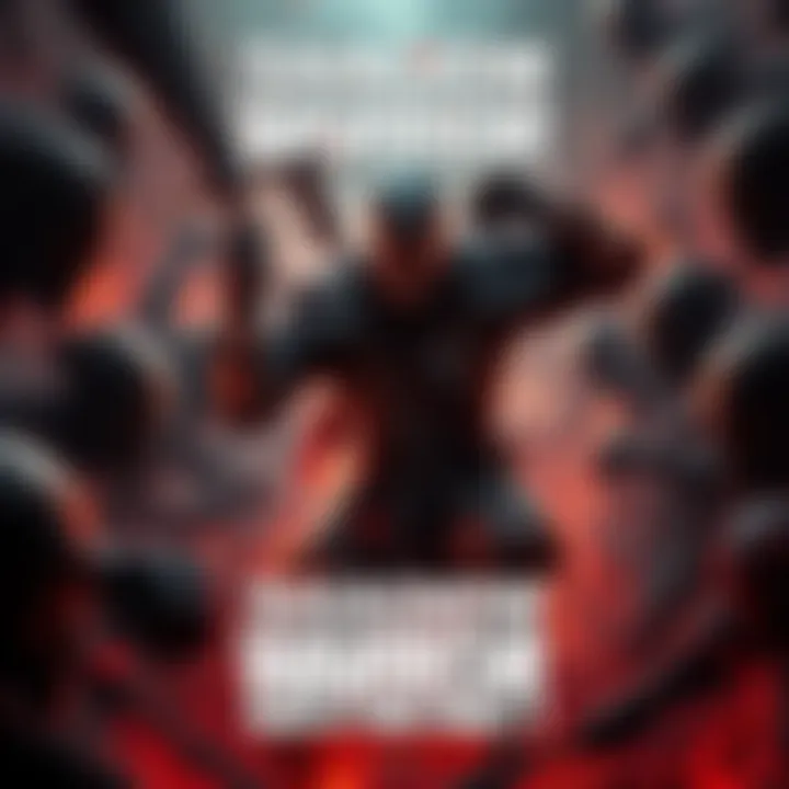 Cover art of Shadow Warrior 3 featuring the main character in action surrounded by enemies