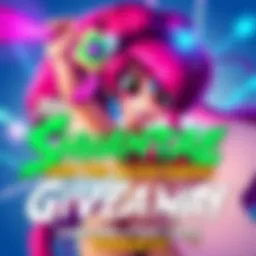 A colorful graphic featuring Shantae from the game Shantae and the Seven Sirens with text about a giveaway for a free Steam code.