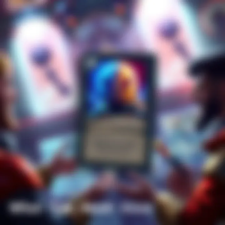 Image showing the Sharp-Eyes Lookout card with its unique abilities highlighted, surrounded by excited players discussing strategy.