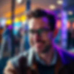 Shawn smiles confidently while wearing his new glasses, showcasing style and comfort