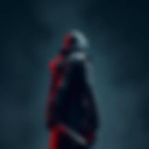 Shay standing with Templar insignia, looking back at Assassin symbols, reflecting on his decision