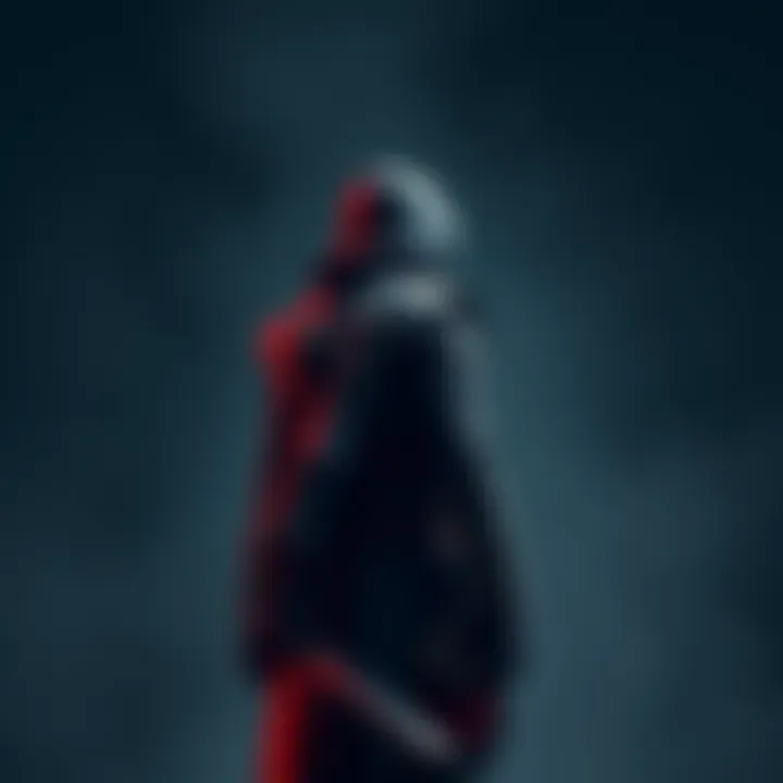 Shay standing with Templar insignia, looking back at Assassin symbols, reflecting on his decision