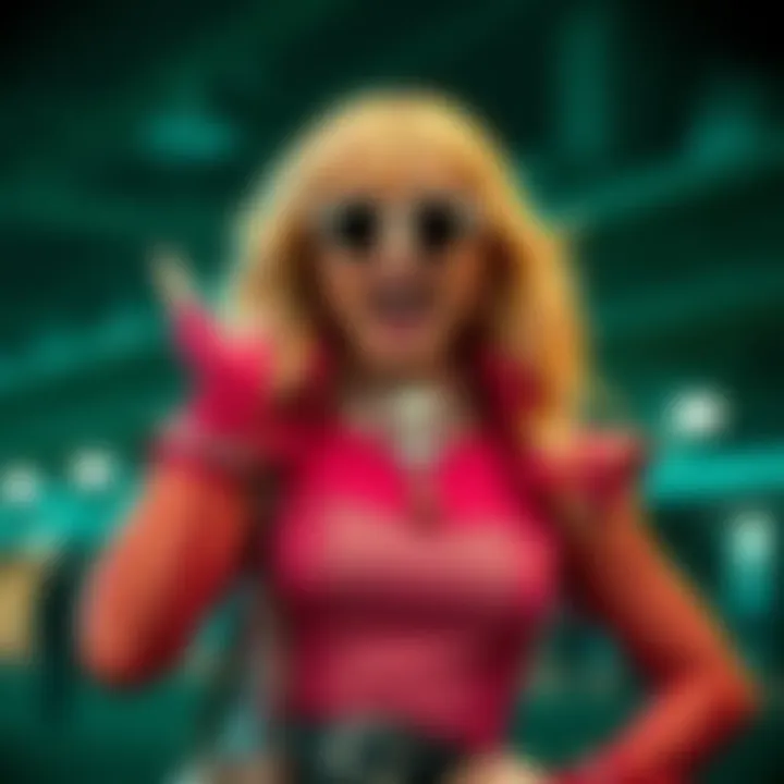 Sherry Birkin Cosplay A person dressed as Sherry Birkin, showcasing an intricate outfit with detailed accessories, excitedly posing for the camera.