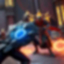 A player using a shield to poke at Malenia in a video game without rolling, showcasing a strategic attack method.