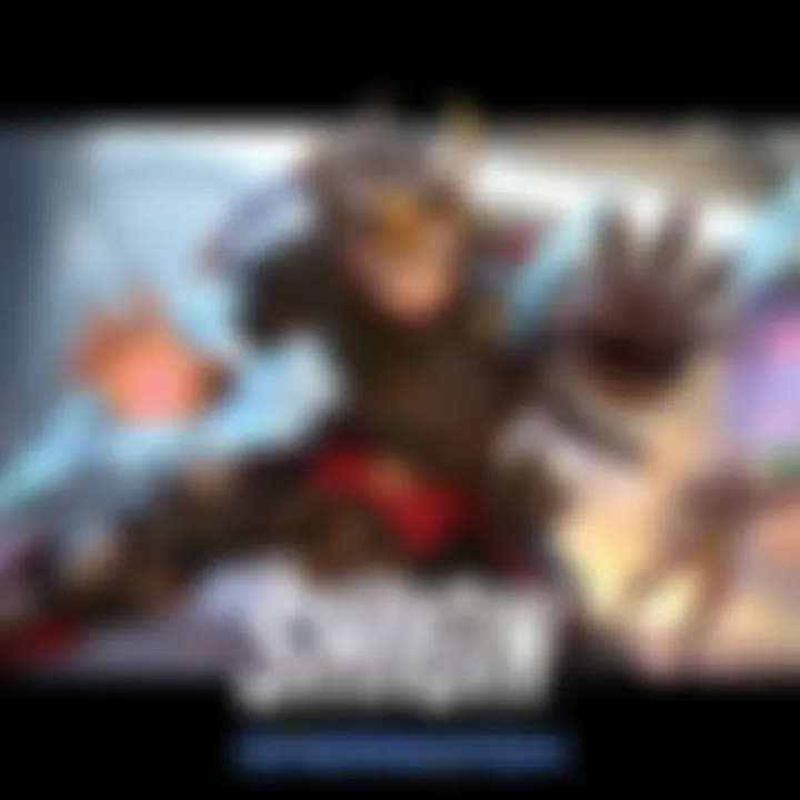 Shion, the new Overwatch hero, displaying unique abilities in an action-packed scene from the gameplay trailer.
