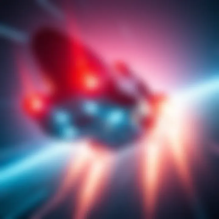 A futuristic ship with afterburners glowing brightly, demonstrating speed and readiness for quick boarding.