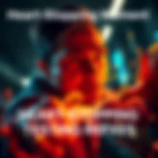 A person caught off guard during a surprising event, showing intense focus and quick reaction.