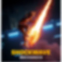 A visual representation showing the shockwave mechanics in action, with a character launching vertically in the air, illustrating the new limitations imposed by the recent patch notes.