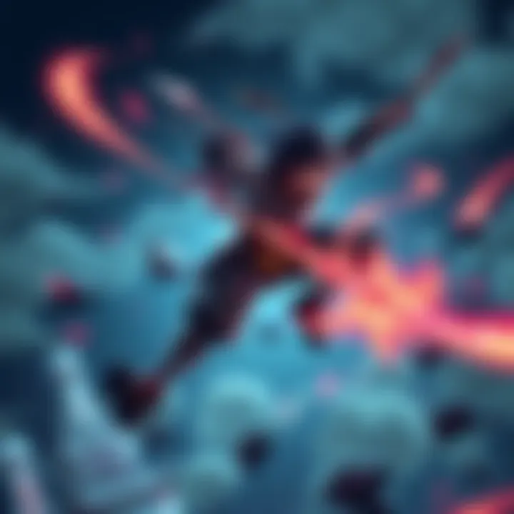 Shogun Claw Jump in GU A character attempting the Shogun claw jump, showing the hitbox issue causing frustration among players