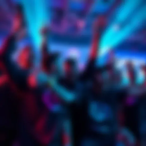 Shopify Rebellion players celebrating their win over Luminon Gaming at the Dreamhack Atlanta Qualifiers, showcasing teamwork and excitement.