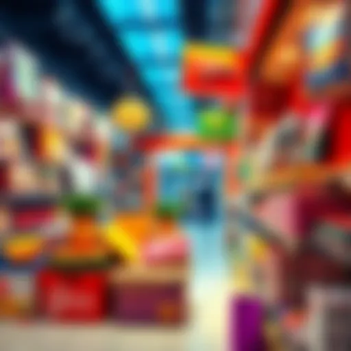 A vibrant display of shopping items and discounts at Daily Shop for May 2026