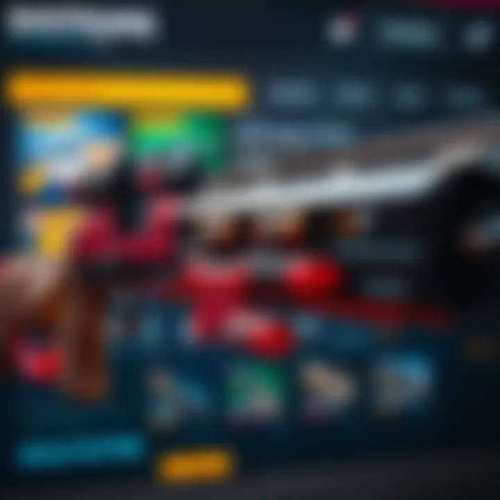 A close-up of a shotgun with various customizable parts displayed, highlighting build options for players, with a backdrop of a gaming interface.